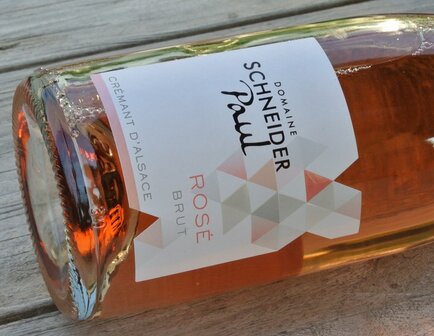 Afbeelding etiket Cremant d Alsace Brut Paul Schneider
