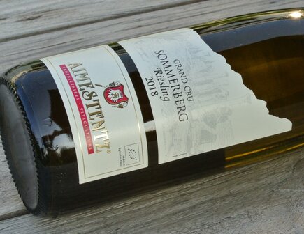 Afbeelding etiket Riesling Grand Cru Sommerberg Aime Stentz