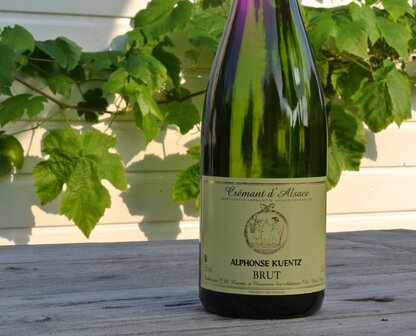Afbeelding fles Cremant d Alsace Brut Alphonse Kuentz
