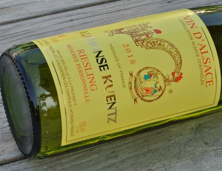 Afbeelding etiket Riesling Alphonse Kuentz