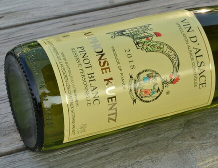Afbeelding etiket Pinot Blanc Alphonse Kuentz