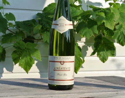 Afbeelding fles Pinot Gris Aime Stentz