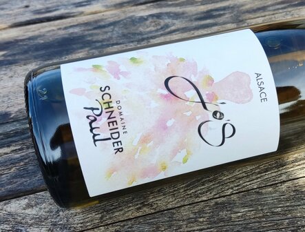 Afbeelding etiket Jo&#039;s Orange Wine Paul Schneider