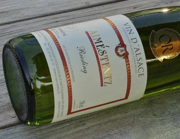 Afbeelding etiket Riesling Aime Stentz