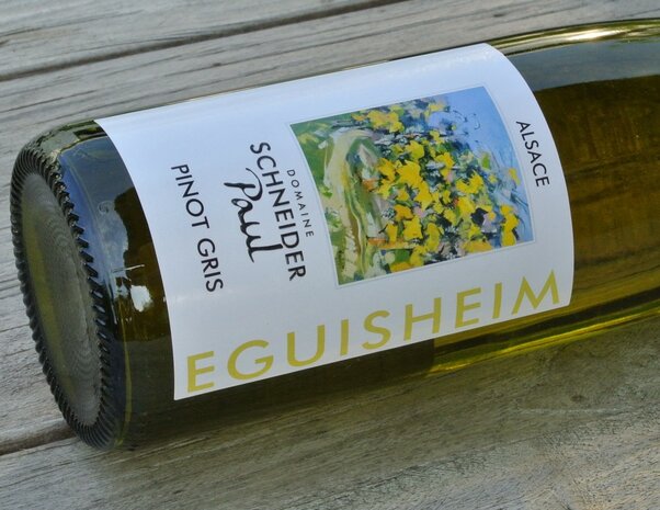 Afbeelding etiket Pinot Gris Paul Schneider