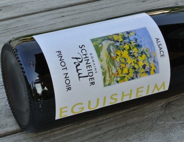 Afbeelding etiket Pinot Noir Paul Schneider