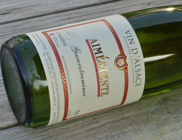 Afbeelding etiket Gewurztraminer Aime Stentz