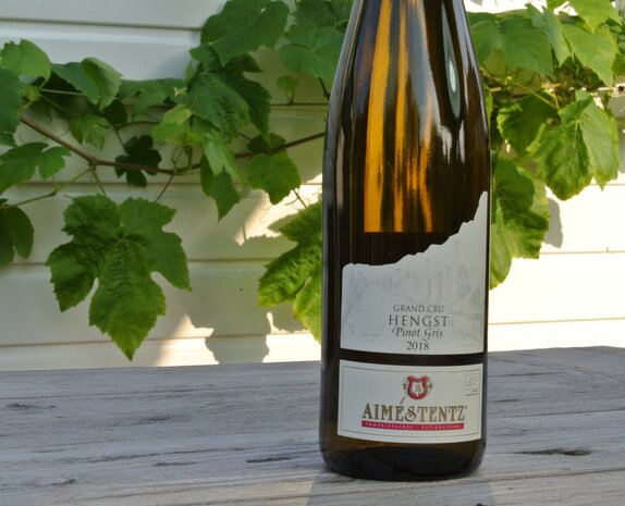 Pinot Gris Grand Cru Hengst Aime Stentz Elzas wijn