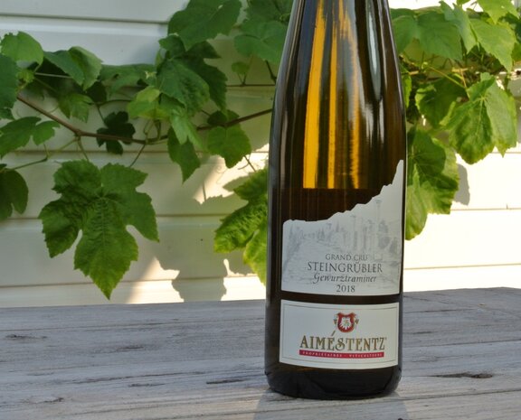 Afbeelding fles Gewurztraminer Grand Cru Steingrubler Aime Stentz