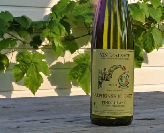 Afbeelding fles Pinot Blanc Alphonse Kuentz Elzas wijn