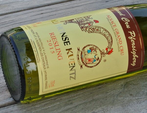 Afbeelding etiket Riesling Grand Cru Pfersigberg Alphonse Kuentz