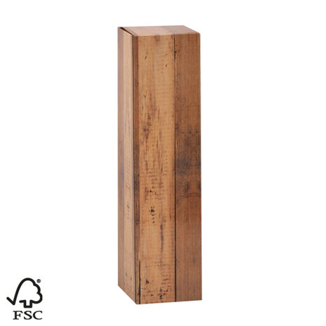 Kokerdoos Houtnerf 1-fles